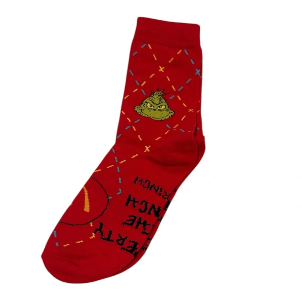 McDonald’s grinch socks